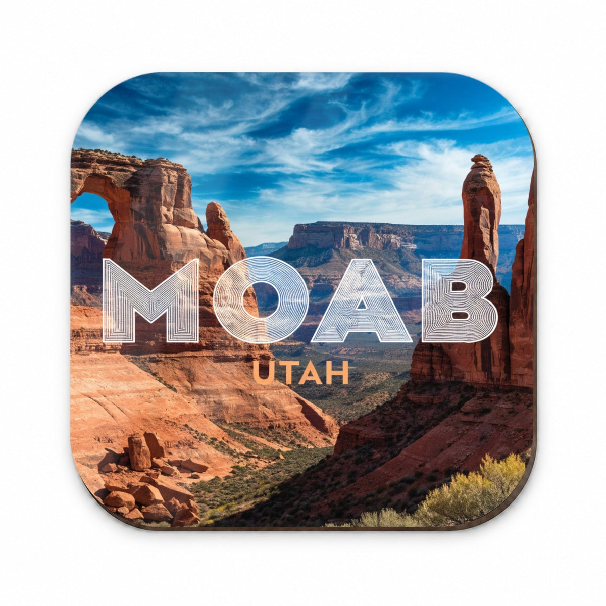 Moab Utah Fridge Magnet