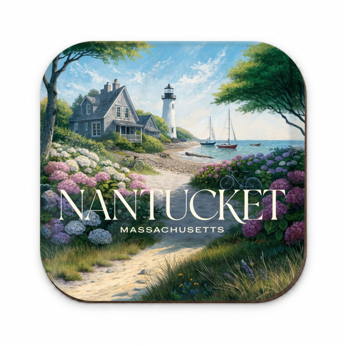 Nantucket Massachusetts Travel Lighthouse Fridge Magnet