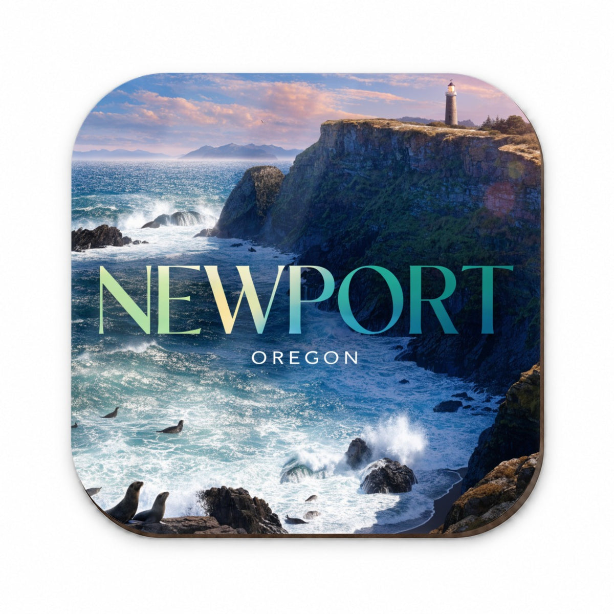 Newport Oregon Travel Fridge Magnet