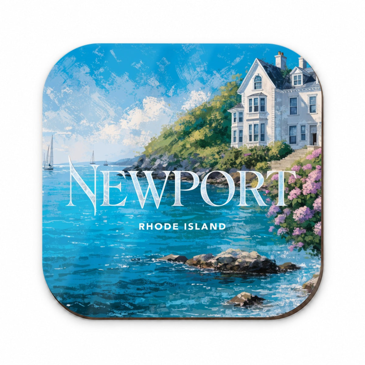 Newport Rhode Island Travel Fridge Magnet