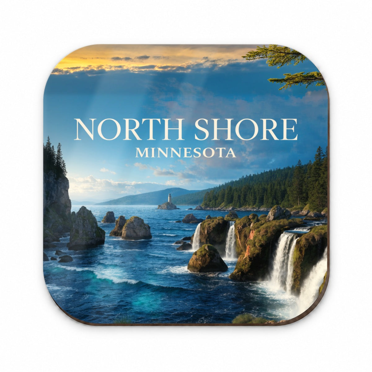 North Shore Minnesota Travel Fridge Magnet
