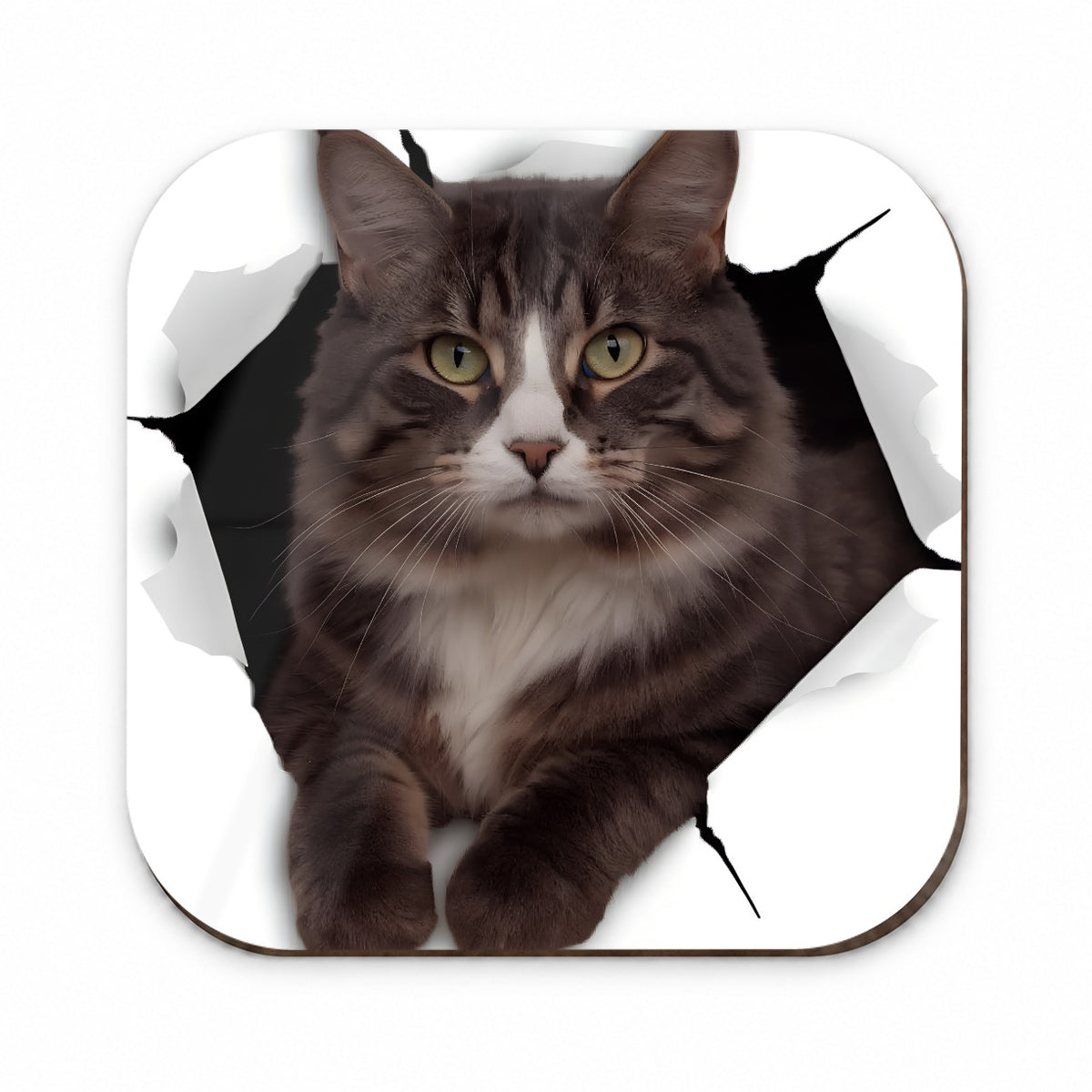 Norwegian Forest Cat Breakout Fridge Magnet