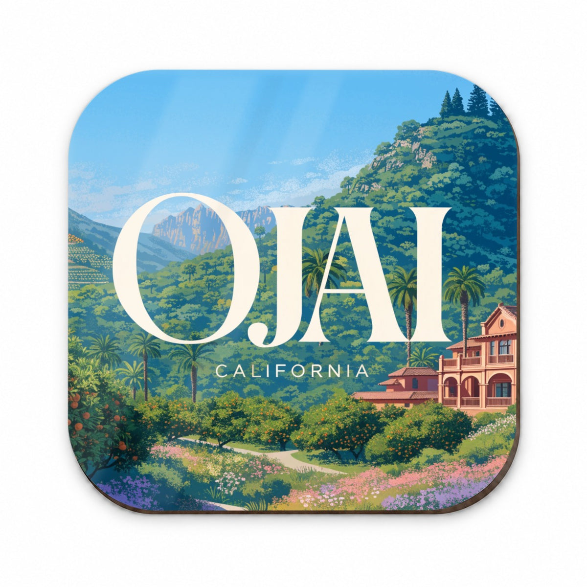 Ojai California Travel Fridge Magnet