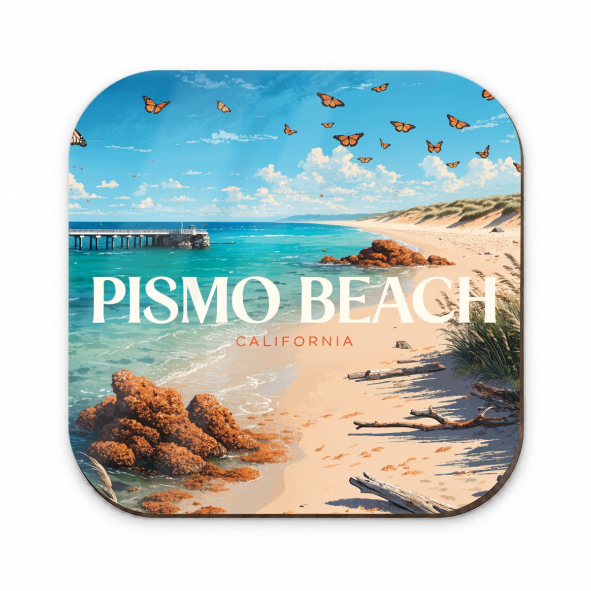 Pismo Beach California Travel Fridge Magnet