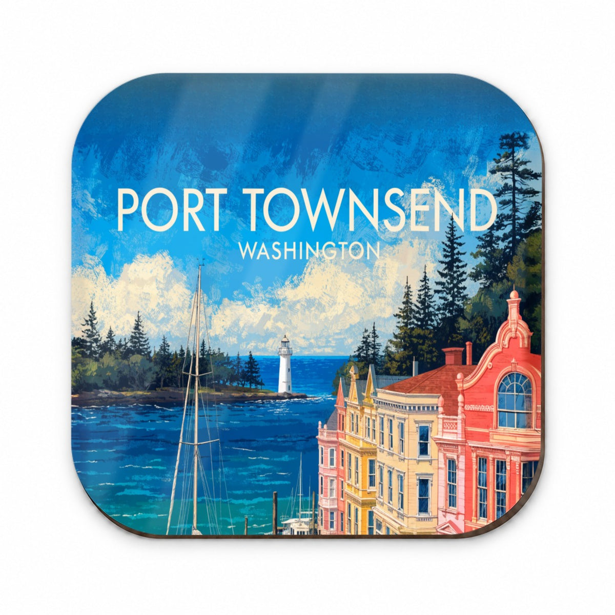 Port Townsend Washington Travel Fridge Magnet