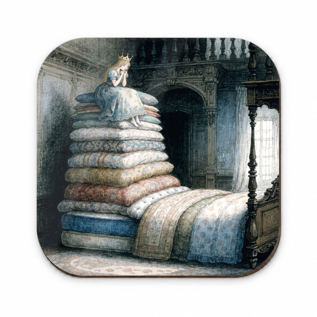 Princess Pea Fairy Tale Fridge Magnet