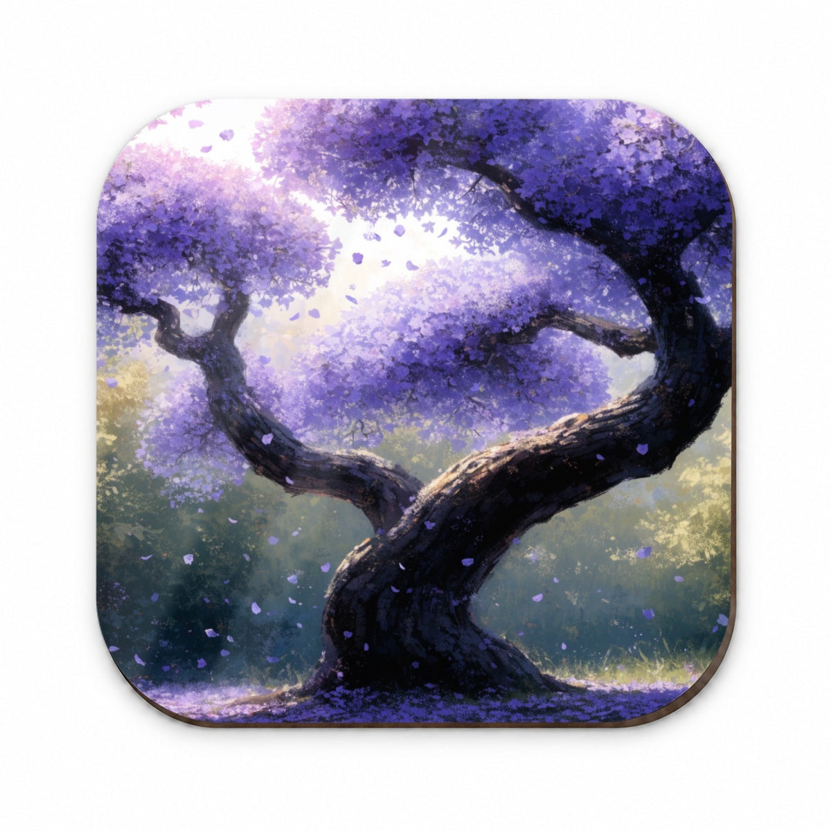 Purple Jacaranda Tree Fridge Magnet