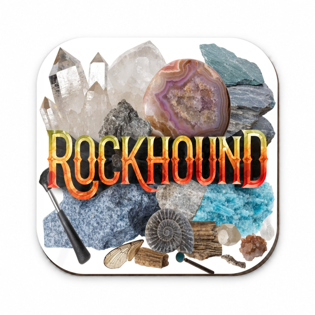 Rockhound Rocks Geodes Fridge Magnet