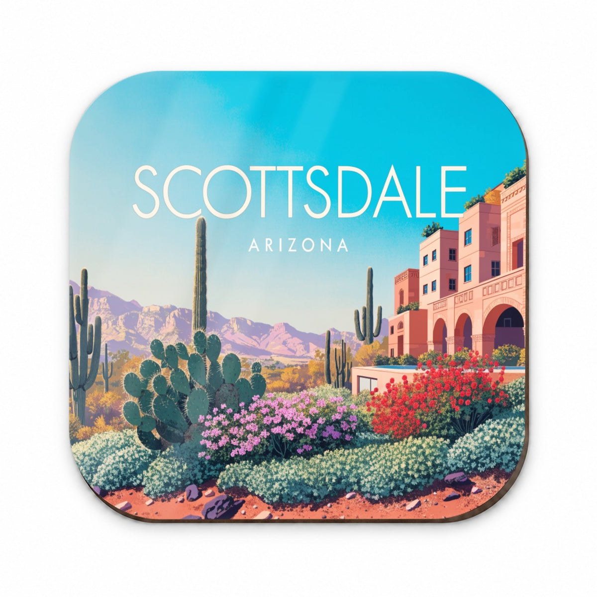 Scottsdale Arizona Travel Fridge Magnet