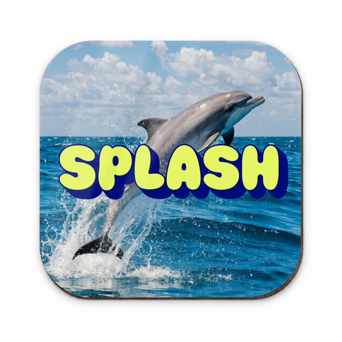 Splash Dolphin Jumping Fun Fridge Magnet