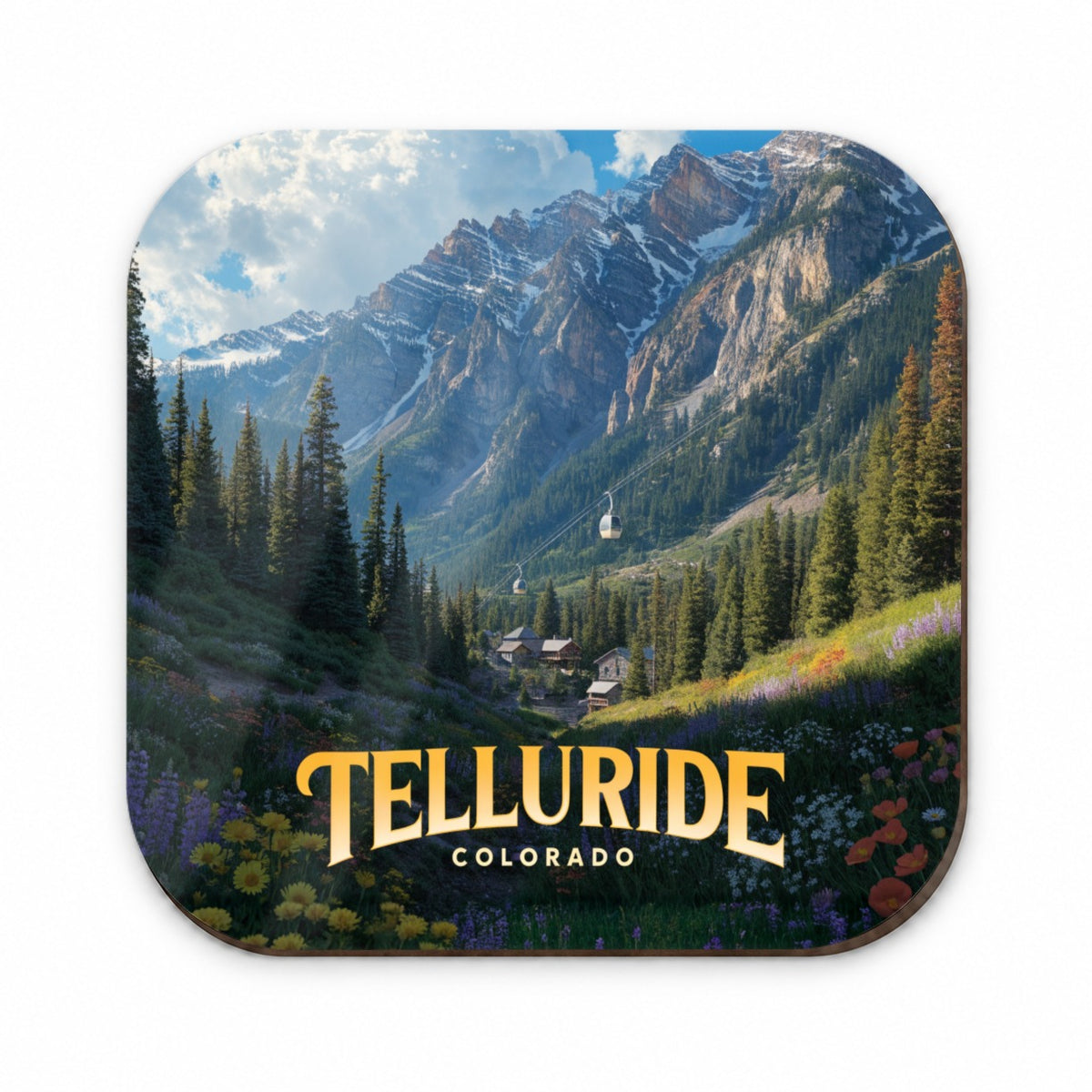 Telluride Colorado Travel Fridge Magnet