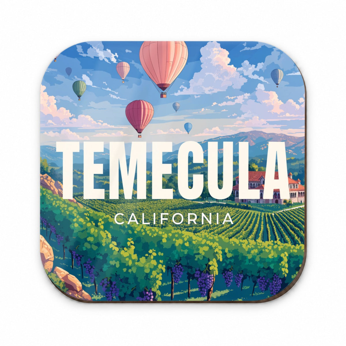Temecula California Travel Fridge Magnet