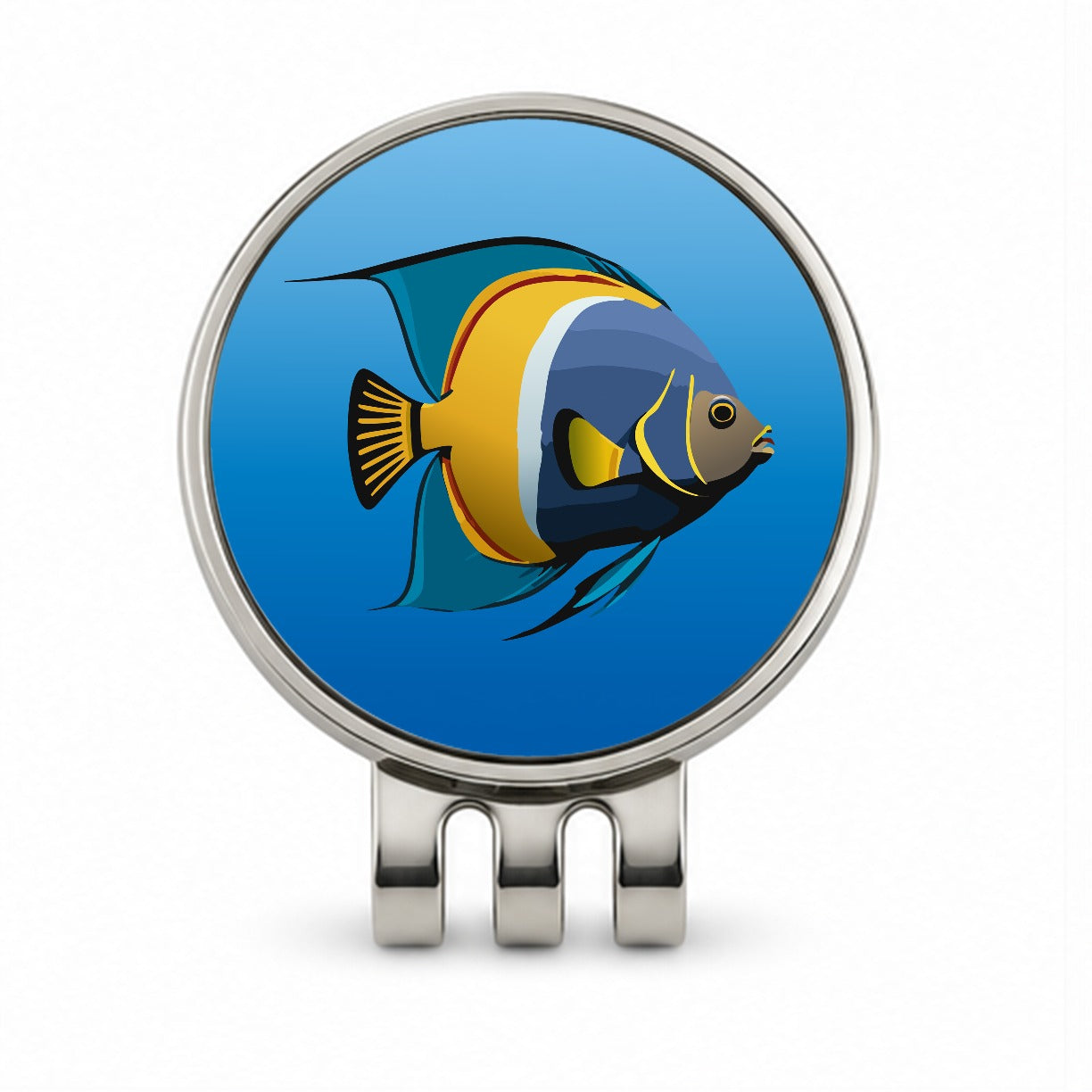 Angelfish Angel Fish Ocean Fresh Water Golf Hat Clip with Ball Marker