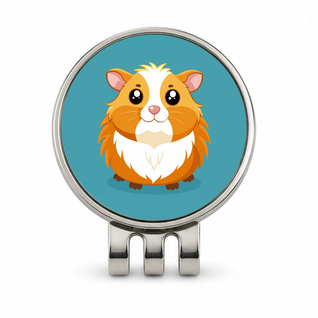 Guinea Pig Cute Golf Hat Clip with Ball Marker
