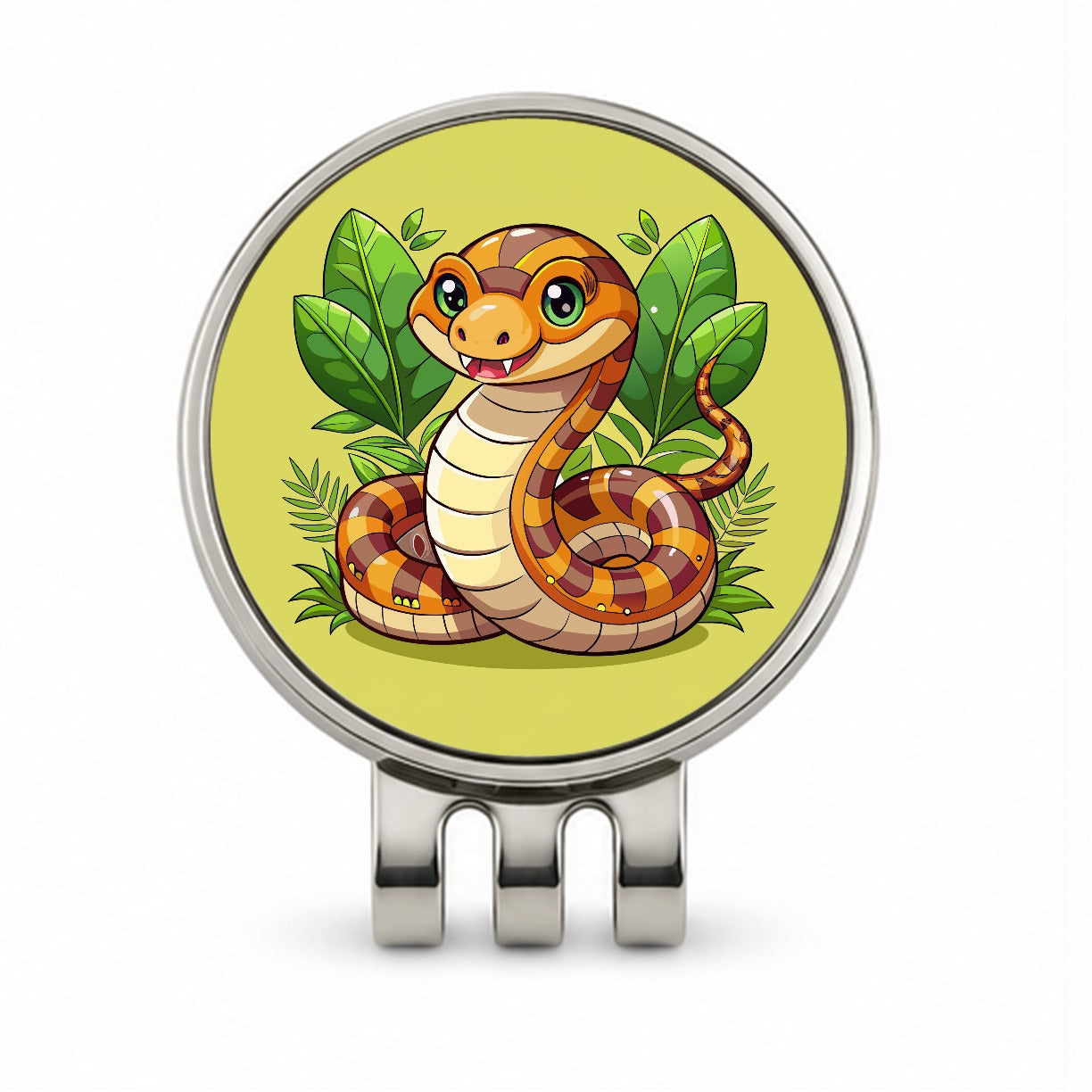 Snake Cute Golf Hat Clip with Ball Marker