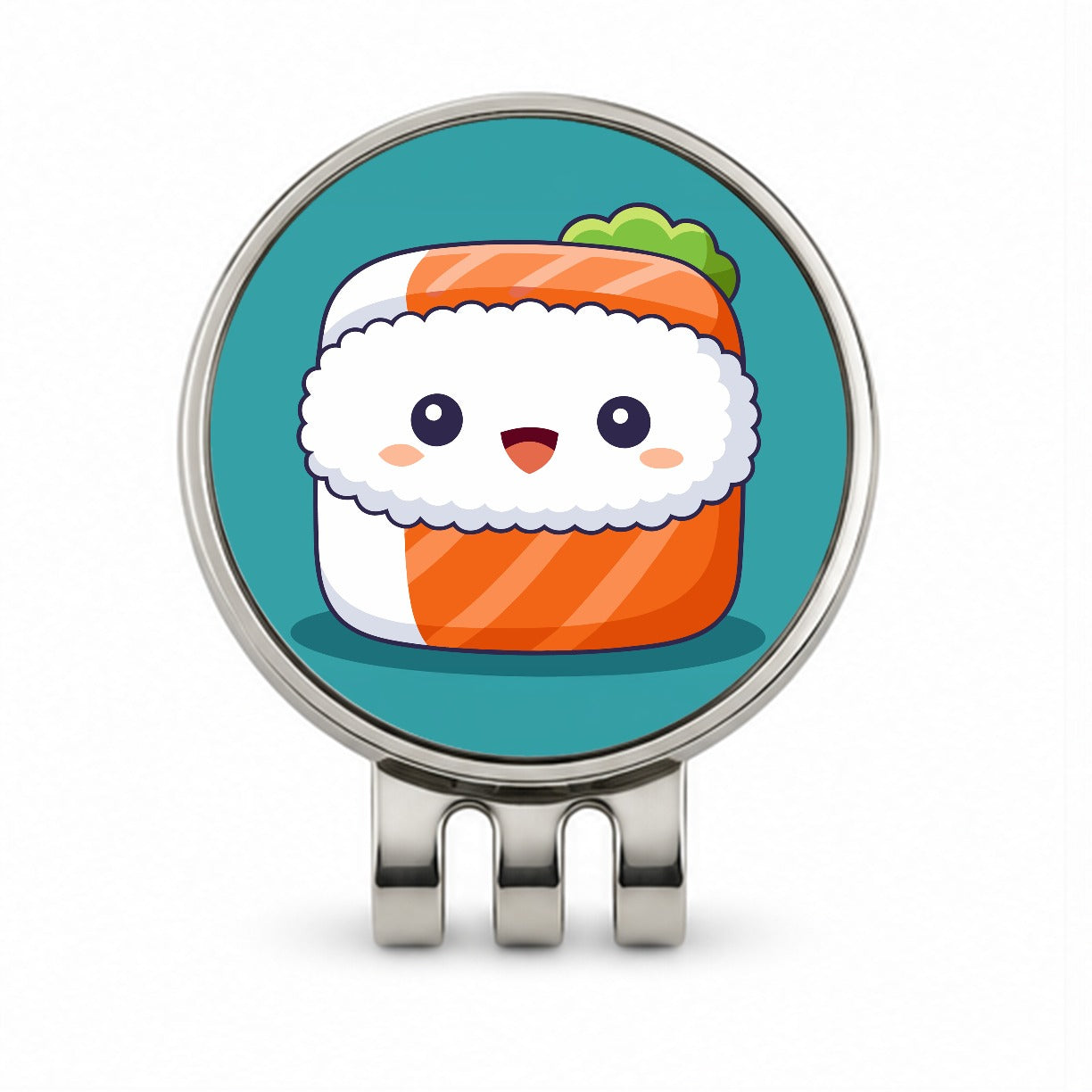 Sushi Food Cute Golf Hat Clip with Ball Marker