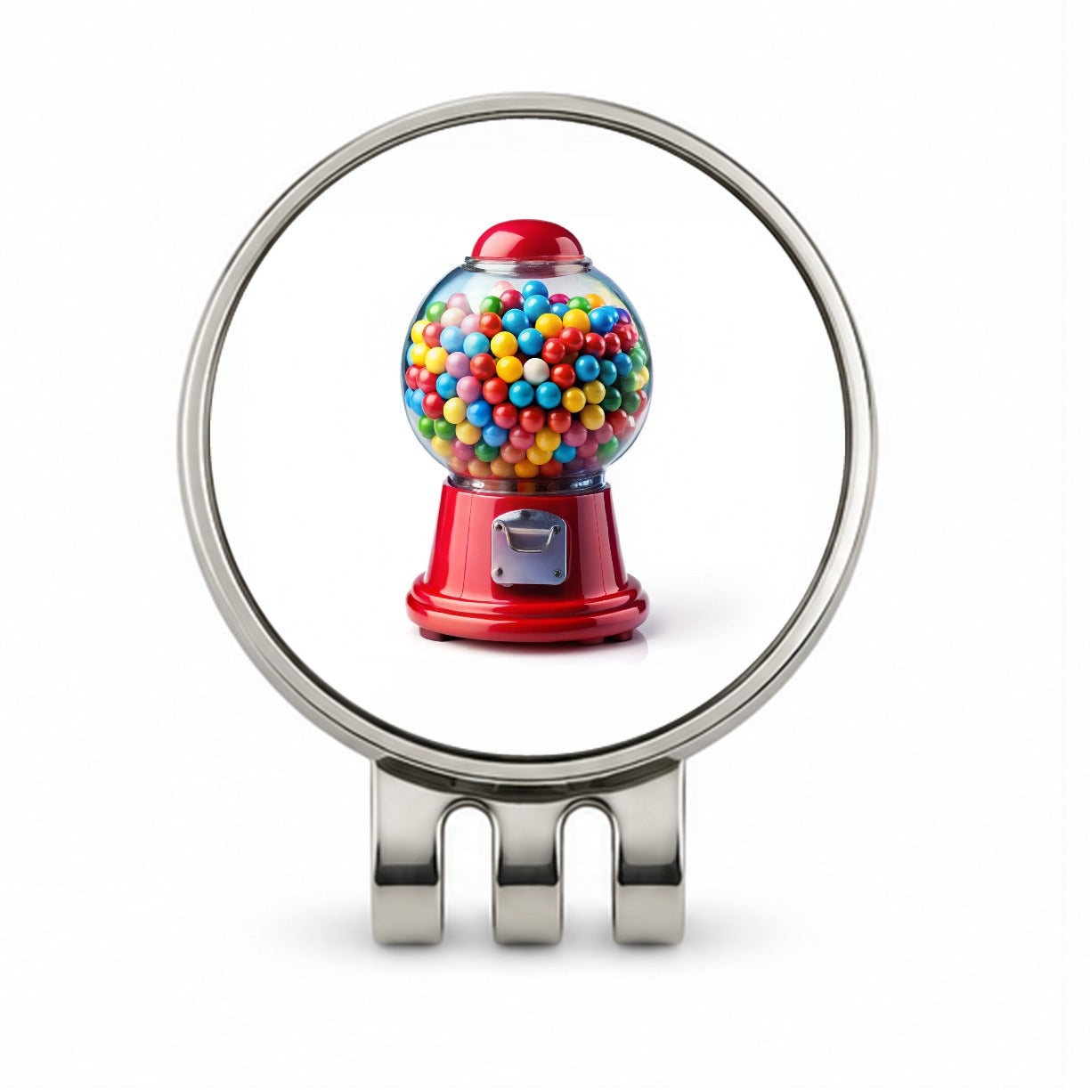 Gumball Machine Golf Hat Clip with Ball Marker