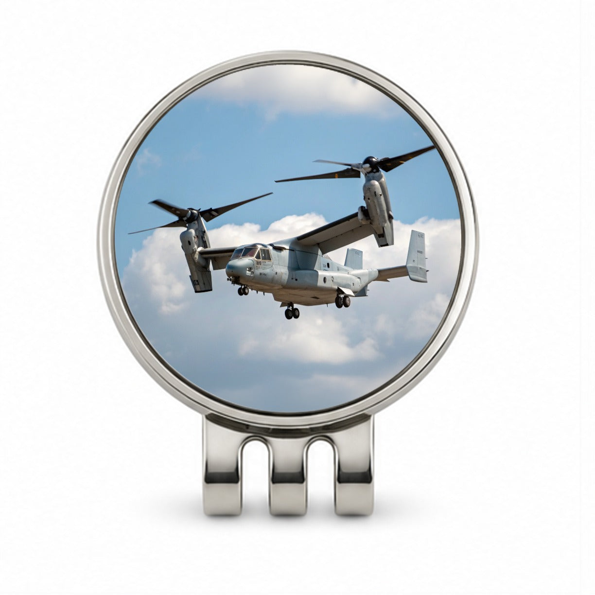 V-22 Osprey Tiltrotor Military Transport Golf Hat Clip with Ball Marker