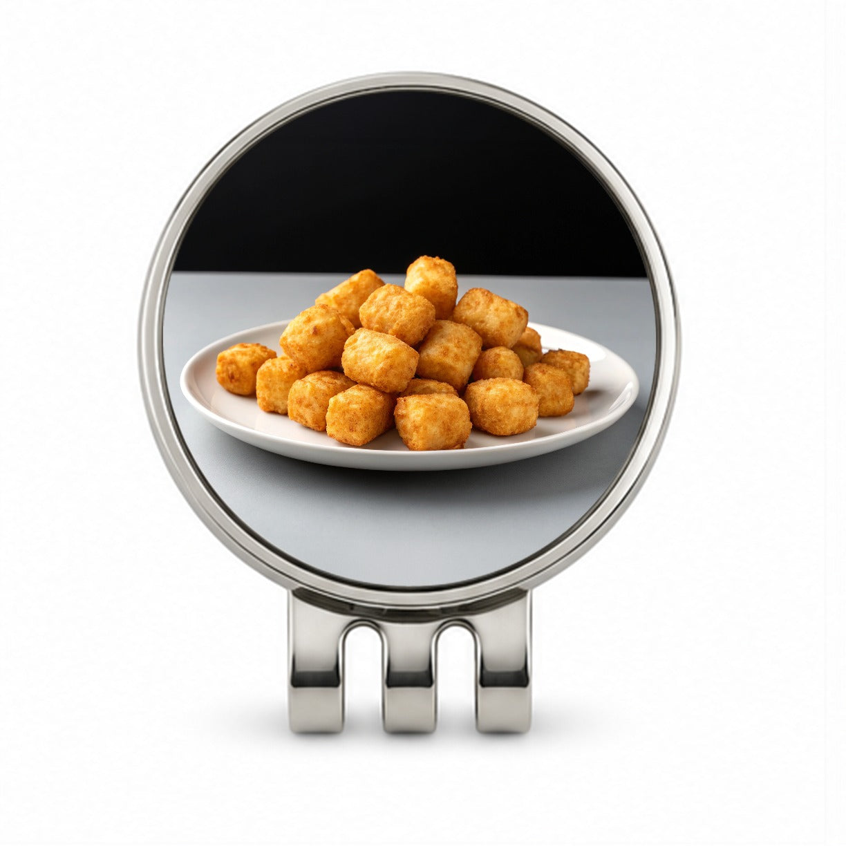 Tater Tots Plate Golf Hat Clip with Ball Marker