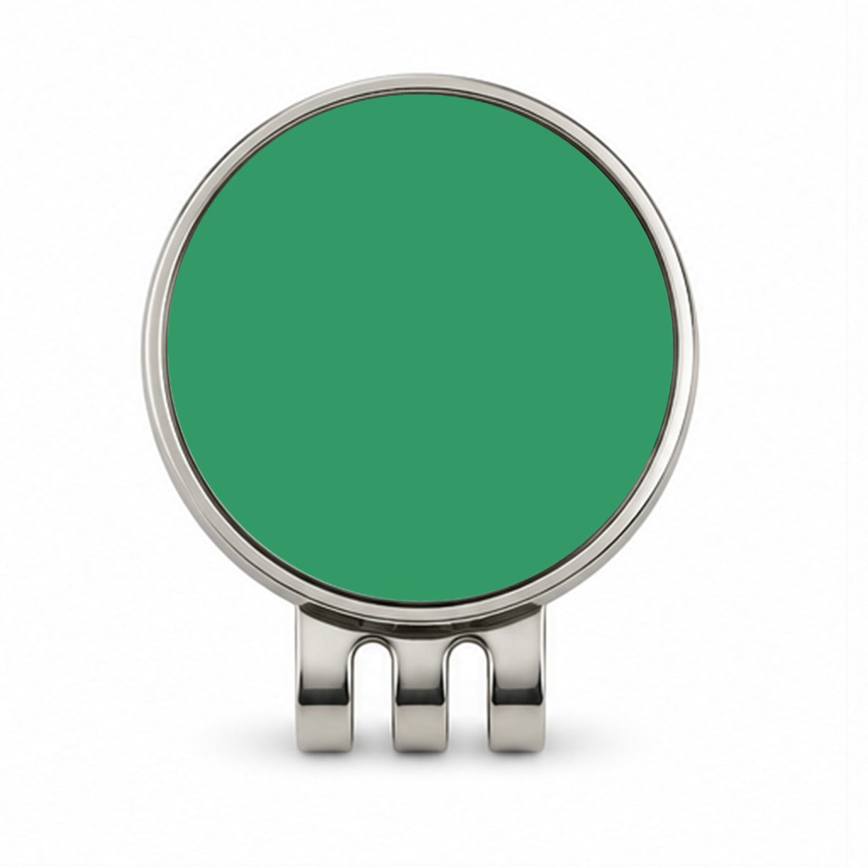 It's Just a Solid Teal Color Golf Hat Clip with Ball Marker