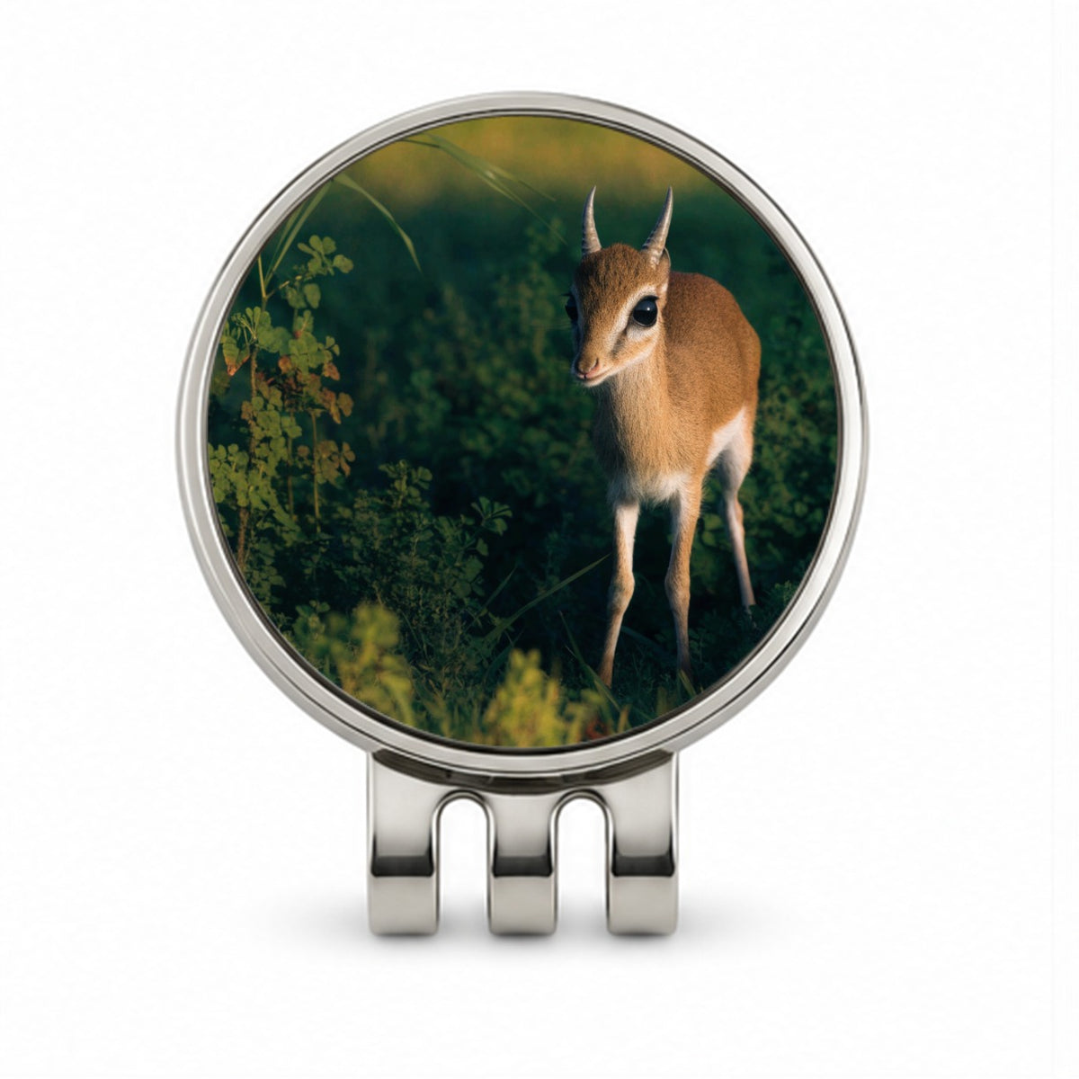 Dik-dik Antelope Golf Hat Clip with Ball Marker