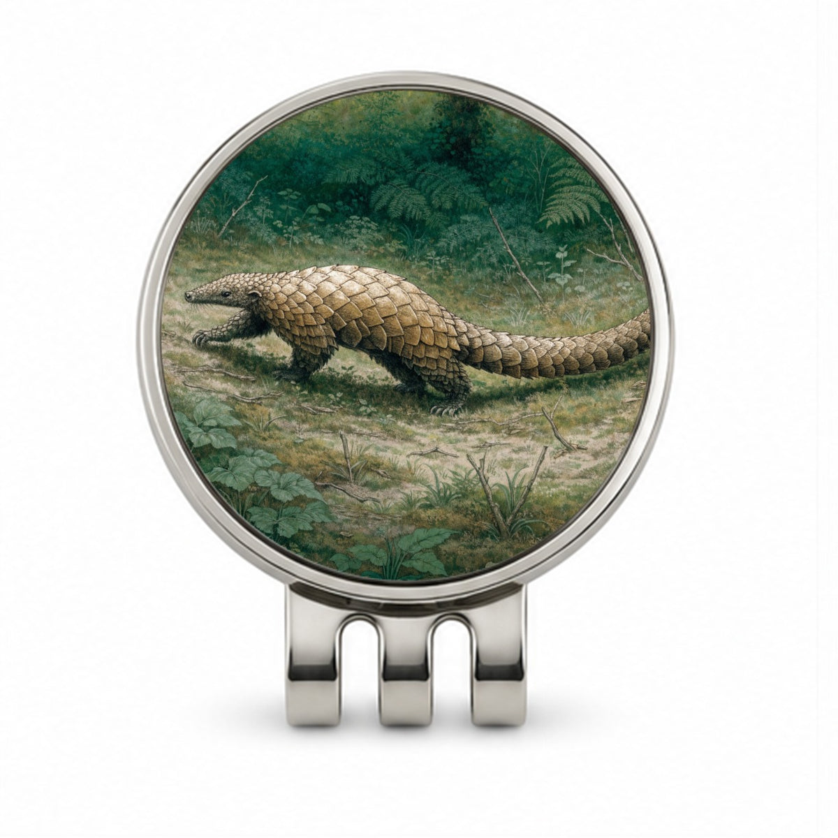 Pangolin Walking Golf Hat Clip with Ball Marker