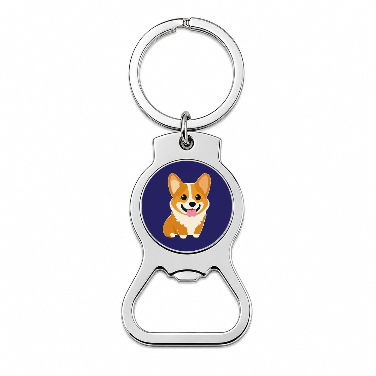 Corgi Dog Sweet Bottle Opener Keychain