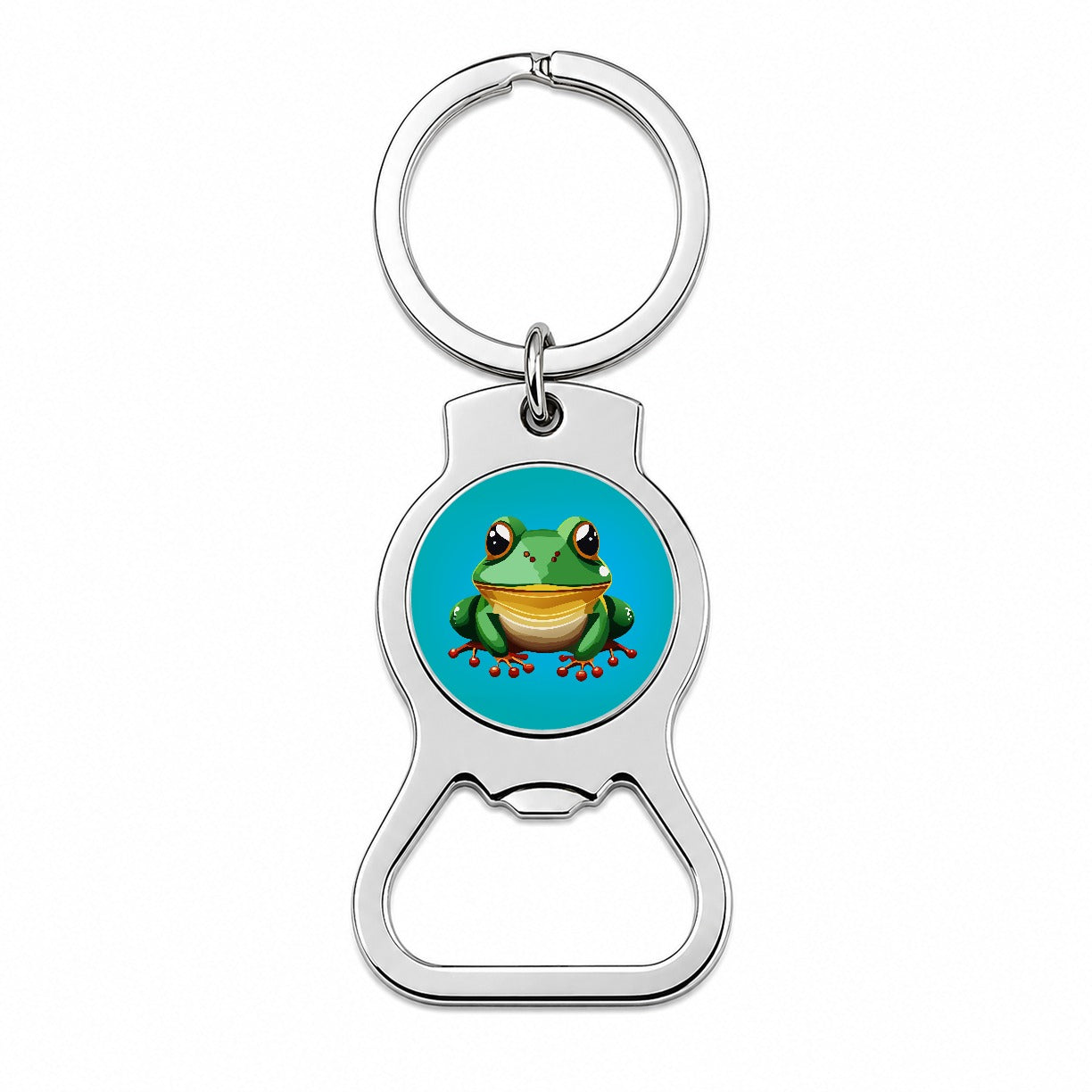 Frog Cute Bottle Opener Keychain