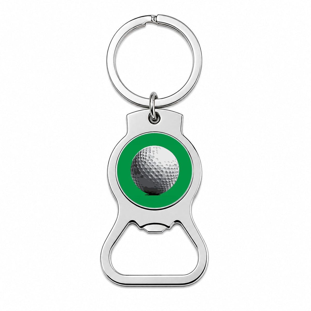 Golf Ball Golfing Sport Bottle Opener Keychain