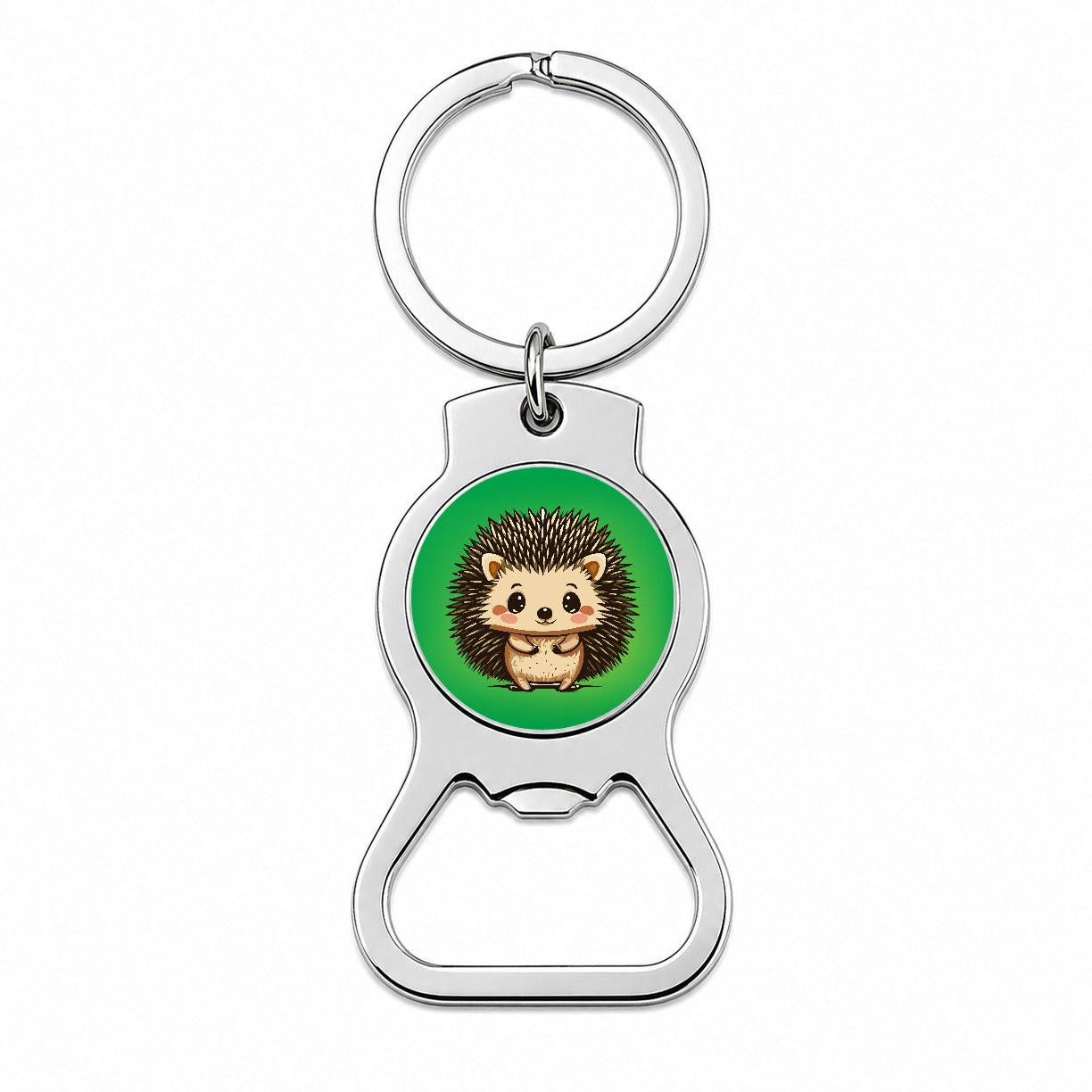 Hedgehog Cute Bottle Opener Keychain
