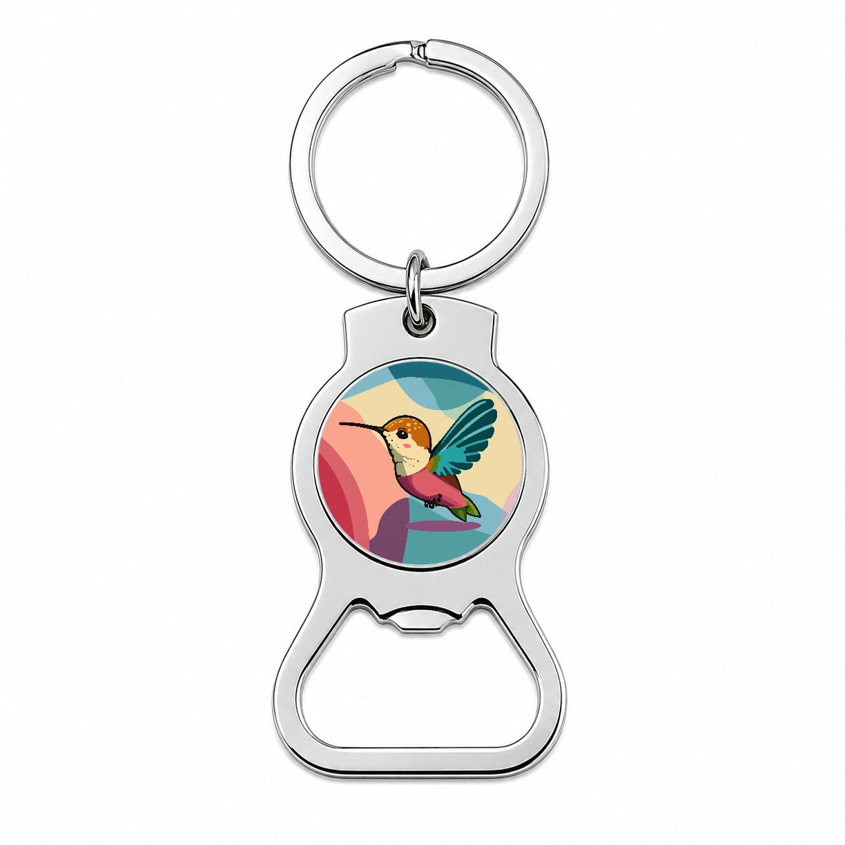 Hummingbird Cute Bottle Opener Keychain