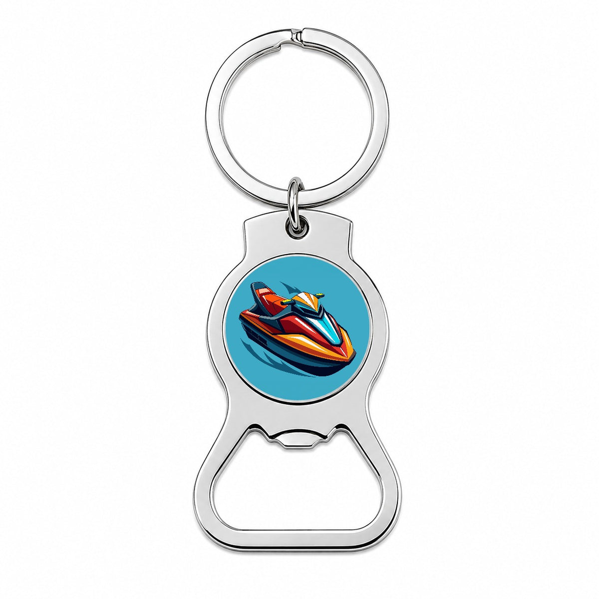 Jet Ski Water Sport Bottle Opener Keychain