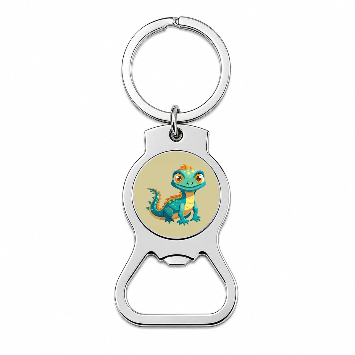 Lizard Cute Bottle Opener Keychain