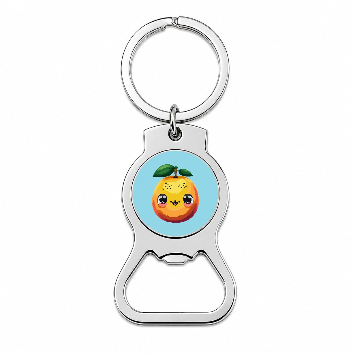 Mango Fruit Kawaii Bottle Opener Keychain