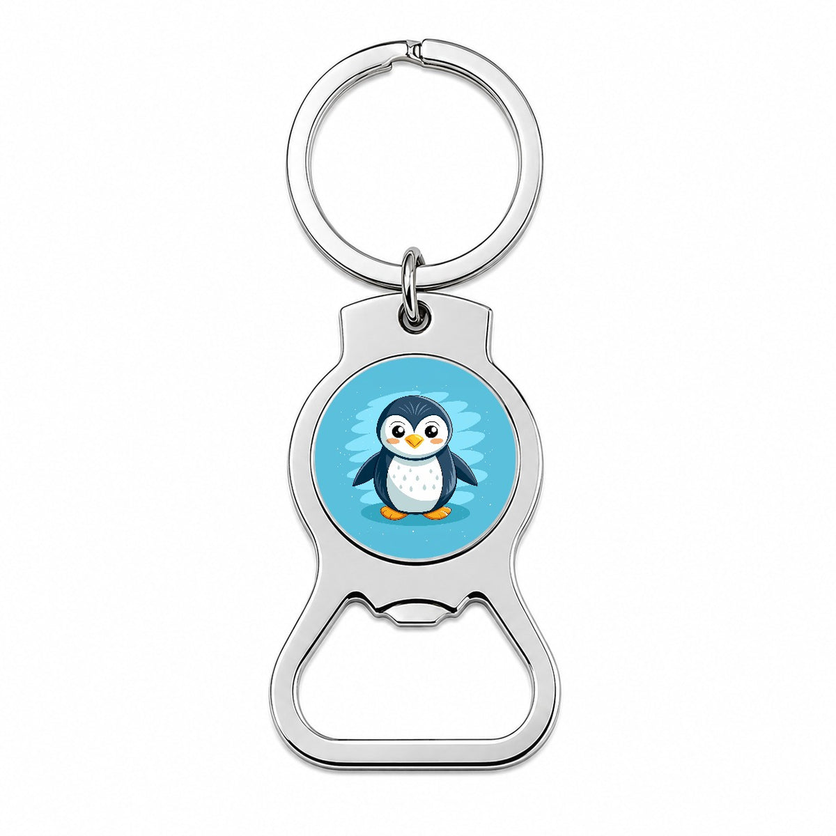 Penguin Cute Bottle Opener Keychain
