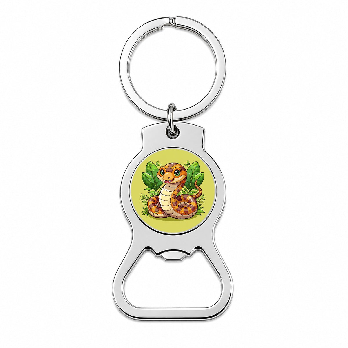 Snake Cute Bottle Opener Keychain