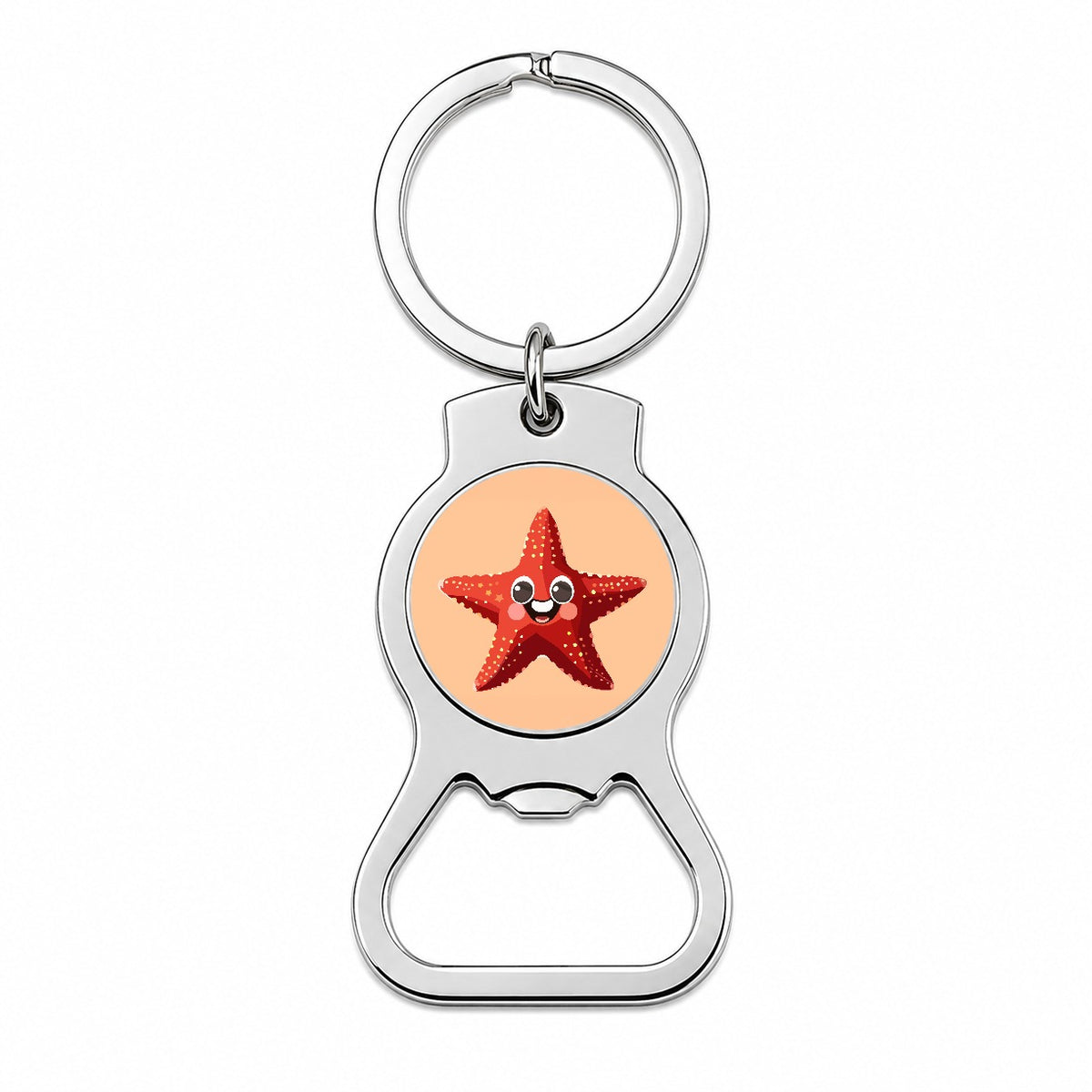 Starfish Star Fish Ocean Animal Funny Bottle Opener Keychain