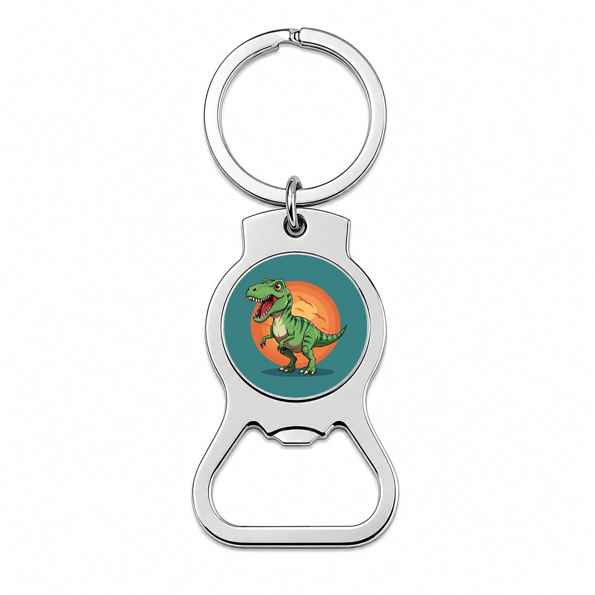 Tyrannosaurus T-Rex Dinosaur Bottle Opener Keychain