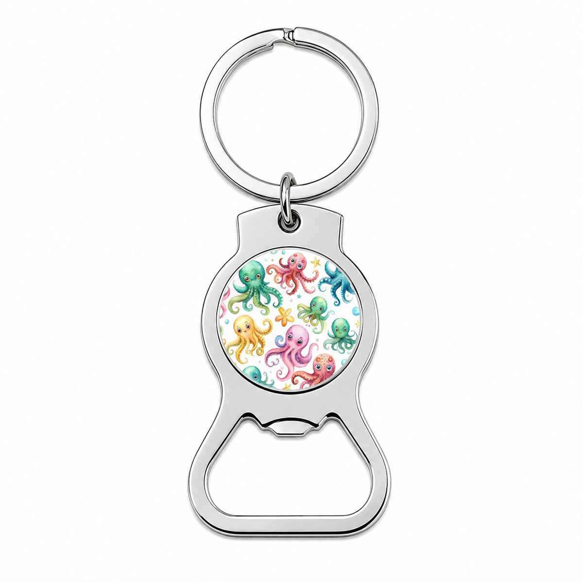 Lots Of Sweet Octopus Bottle Opener Keychain