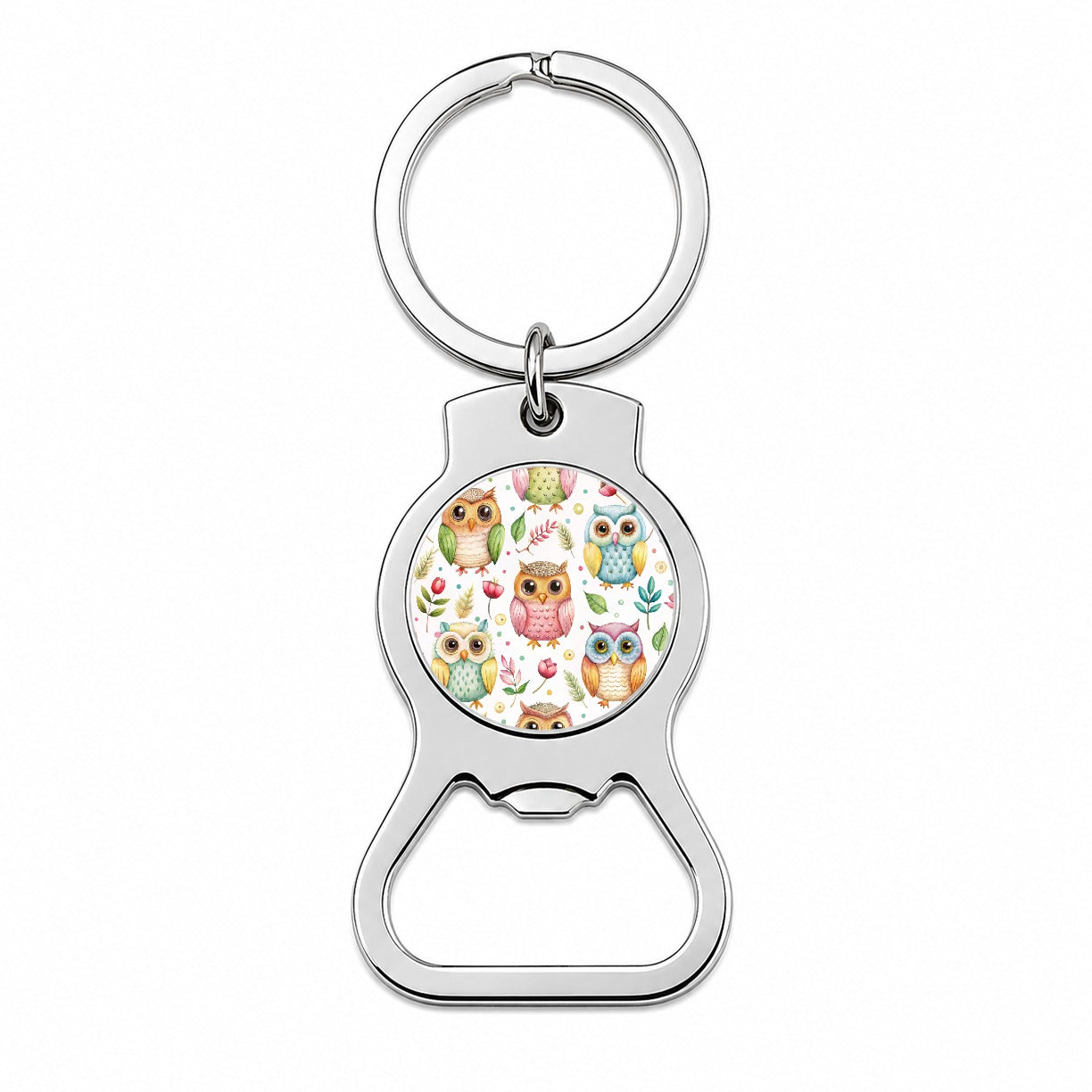 Sweet Owls Bottle Opener Keychain