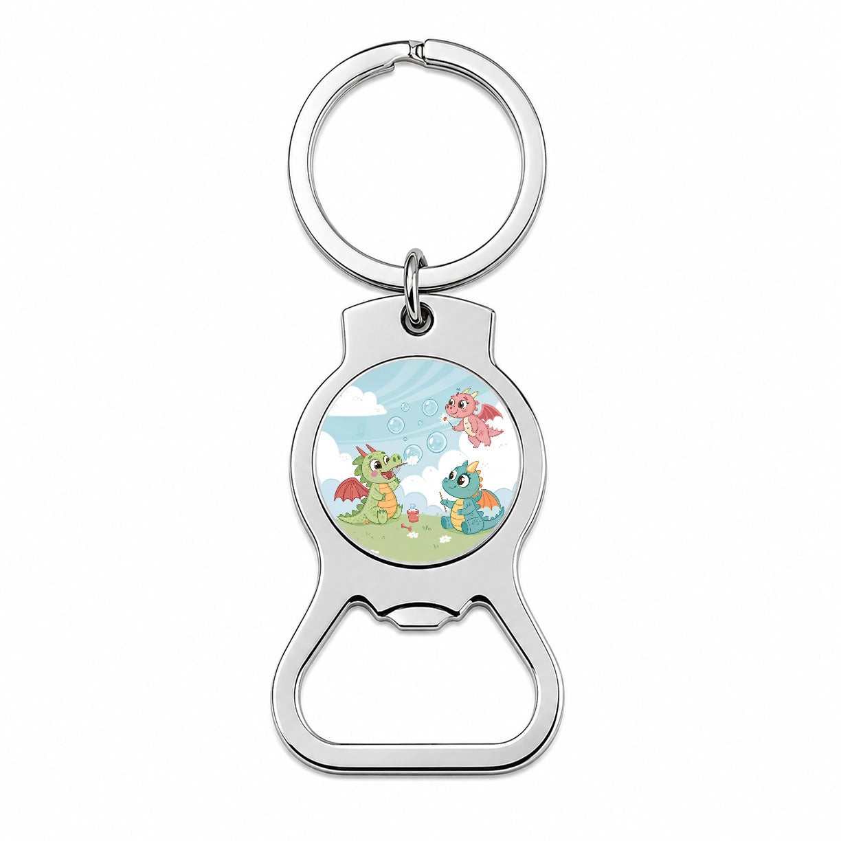 Kawaii Dragons Cute Bottle Opener Keychain