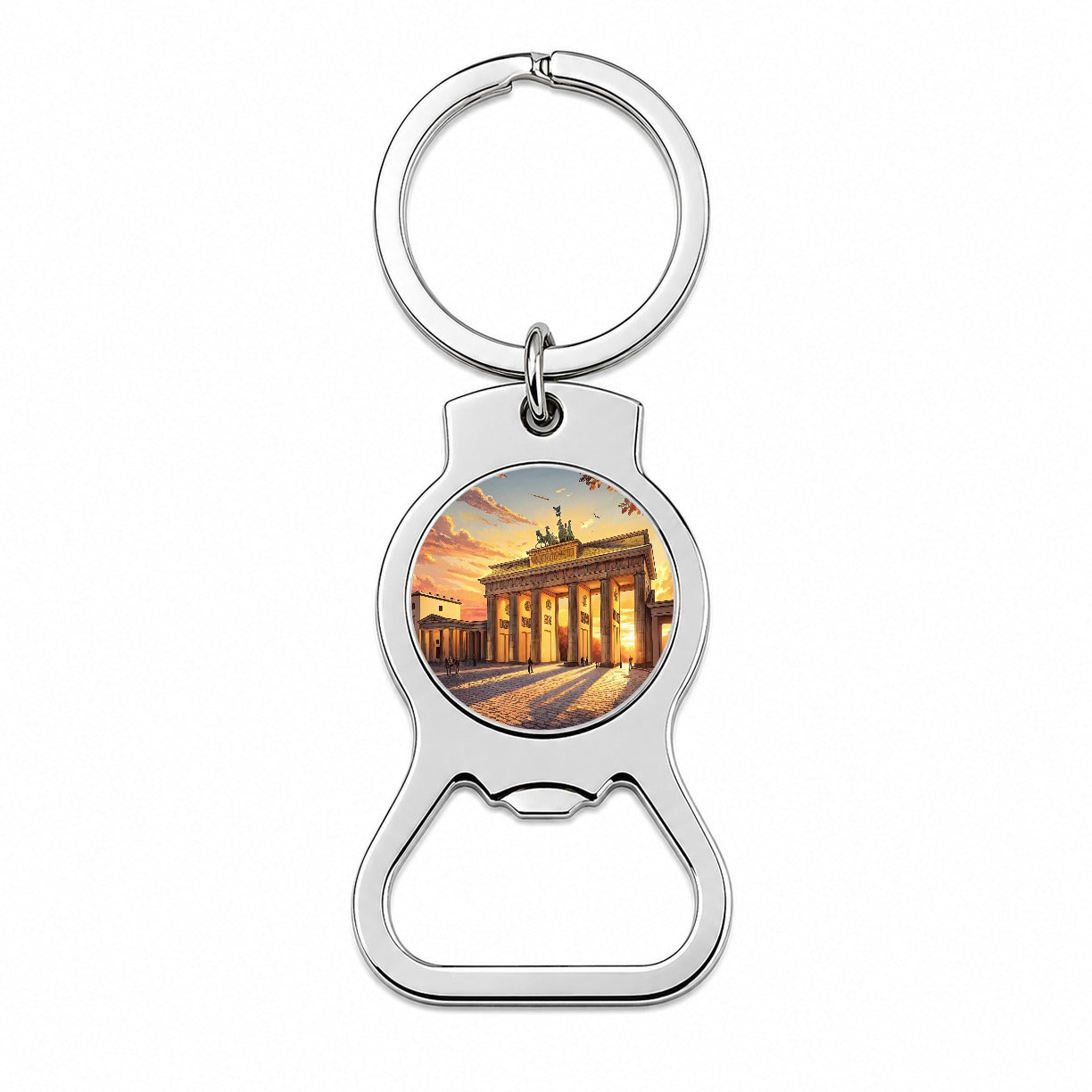 Brandenburg Gate At Sunset Berlin Germany Bottle Opener Keychain
