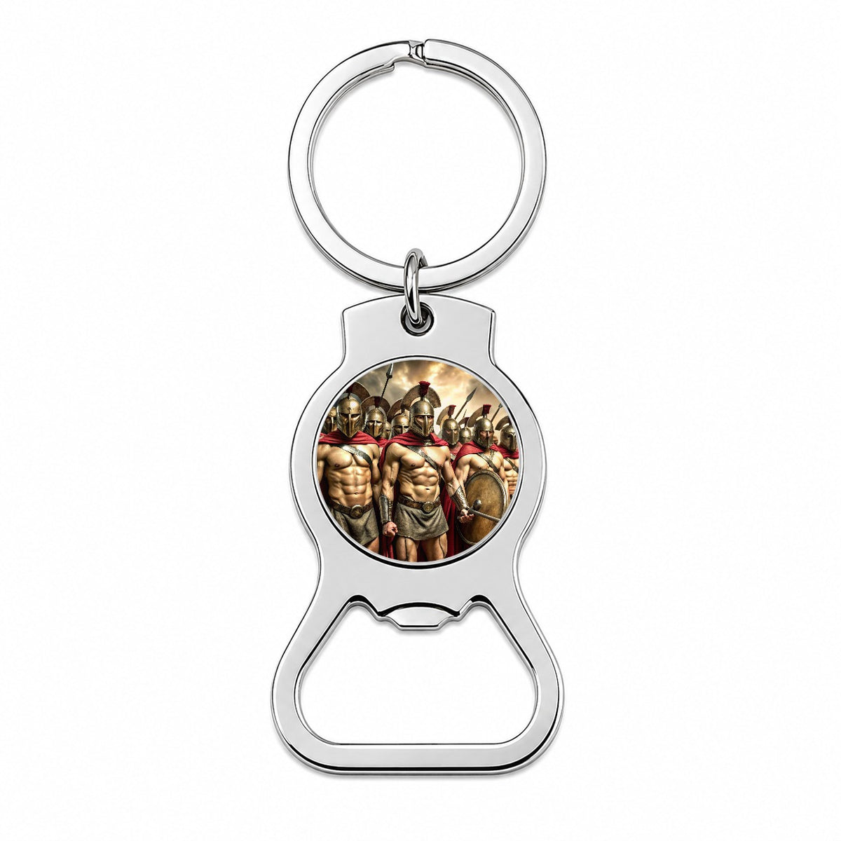 Greek Warriors from Sparta Spartans Bottle Opener Keychain