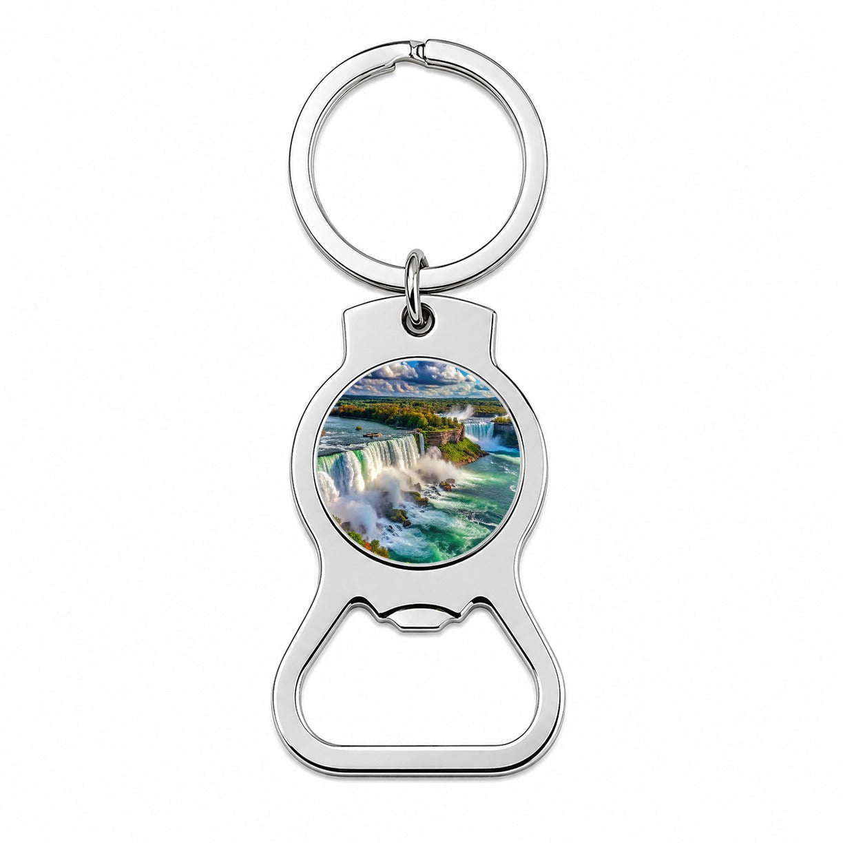 Niagara Falls New York Bottle Opener Keychain