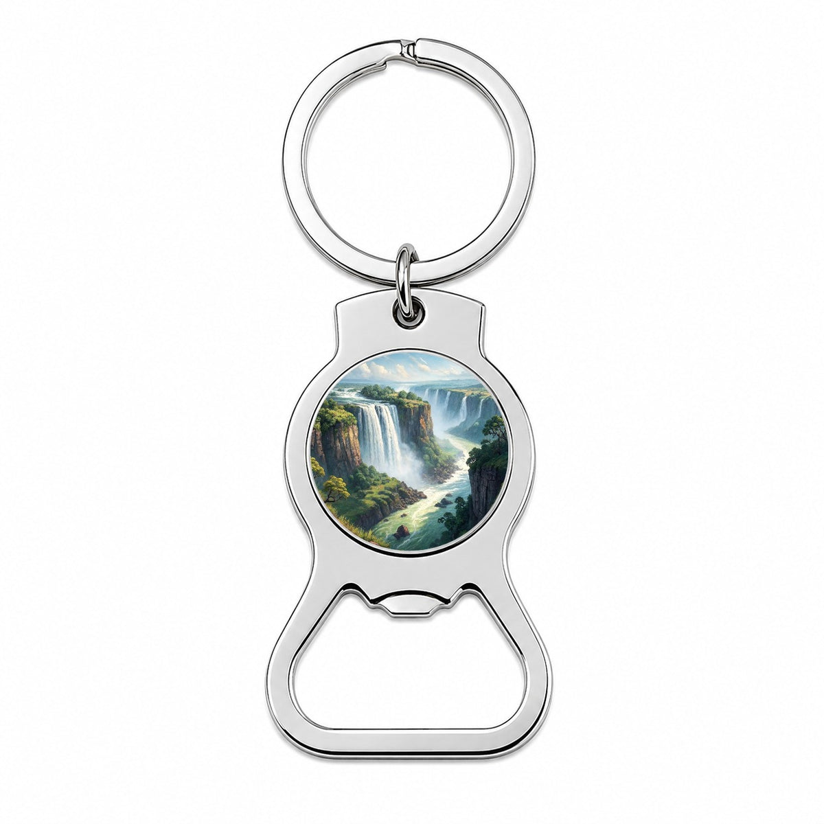 Victoria Falls Zimbabwe Zambia Africa Bottle Opener Keychain