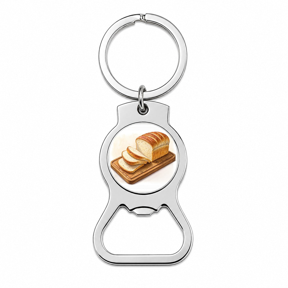 Sliced Bread Best Thing Since Bottle Opener Keychain