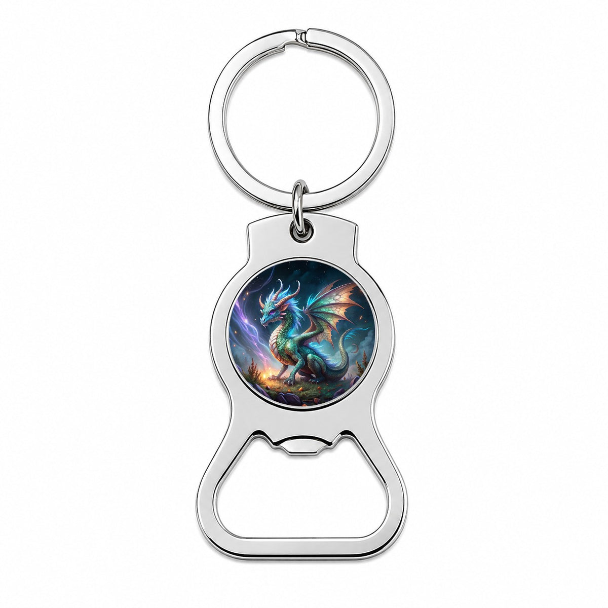 Magical Dragon Bottle Opener Keychain