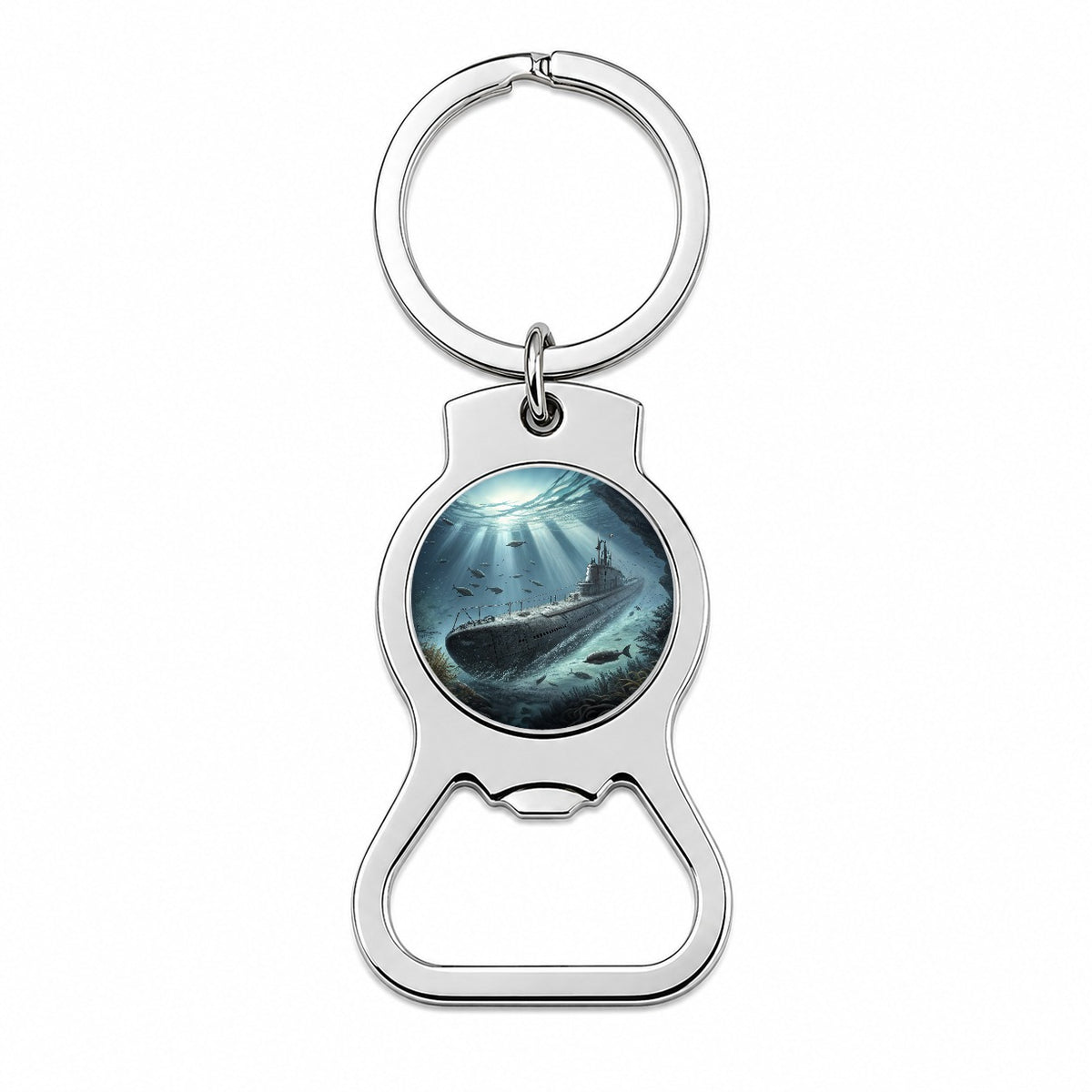 WWII German U-Boat Submarine Bottle Opener Keychain