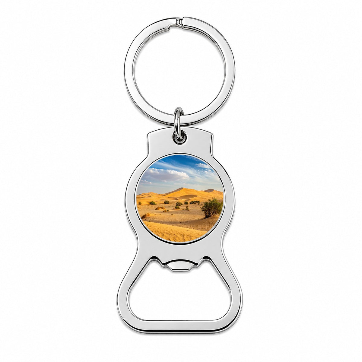 Desert Safari No People Bottle Opener Keychain