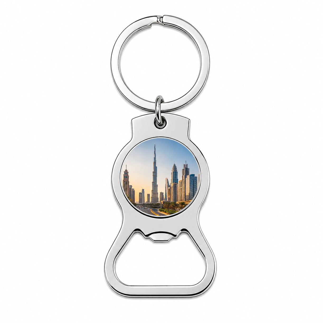 Dubai United Arab Emirates Travel Bottle Opener Keychain